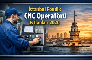 İstanbul Pendik CNC Operatörü İş İlanları 2026 – Güncel İş Fırsatları