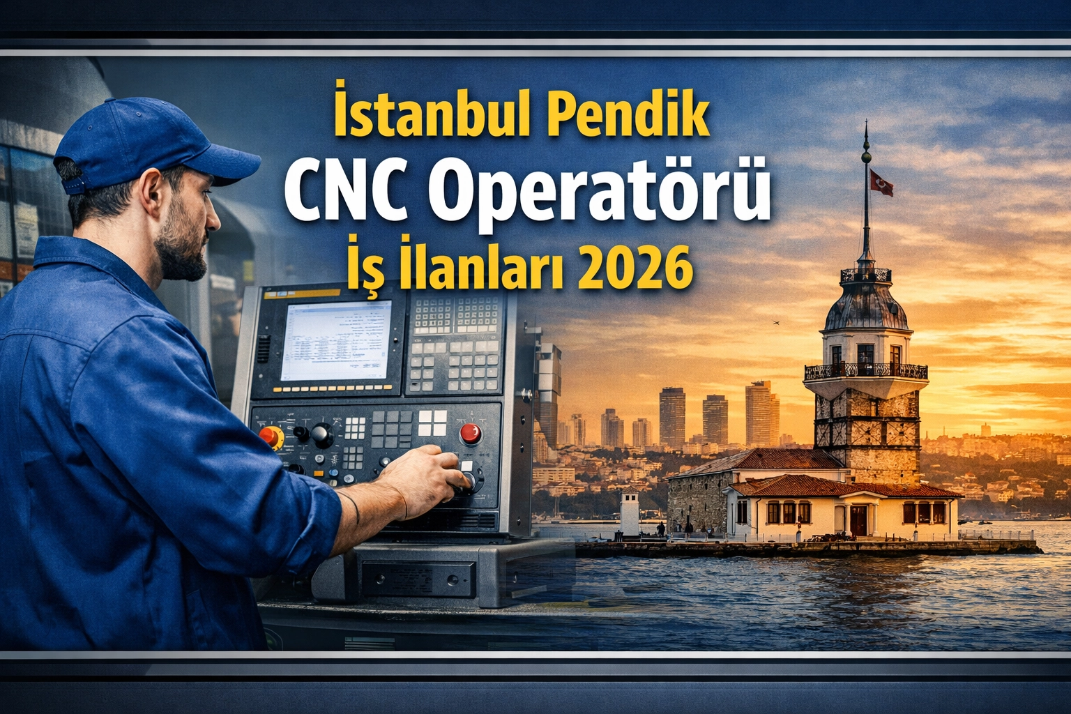İstanbul Pendik CNC Operatörü İş İlanları 2026 – Güncel İş Fırsatları