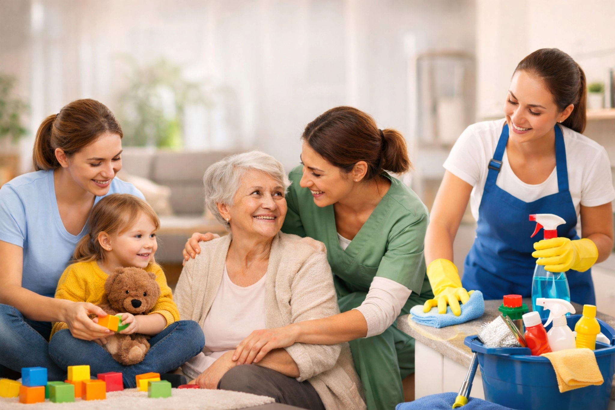 Bakıcı ve Ev İşi Hizmetleri İş İlanları Güvenilir Personel ve Hemen İş Fırsatları