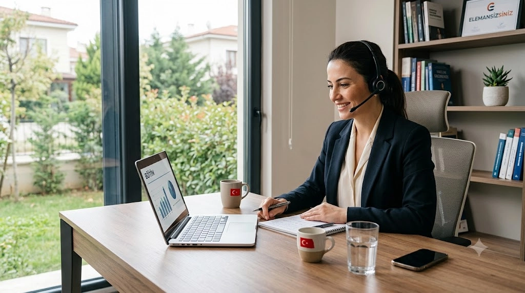 Home ofis satış personeli için zaman yönetimi ve uzaktan çalışma eğitimi