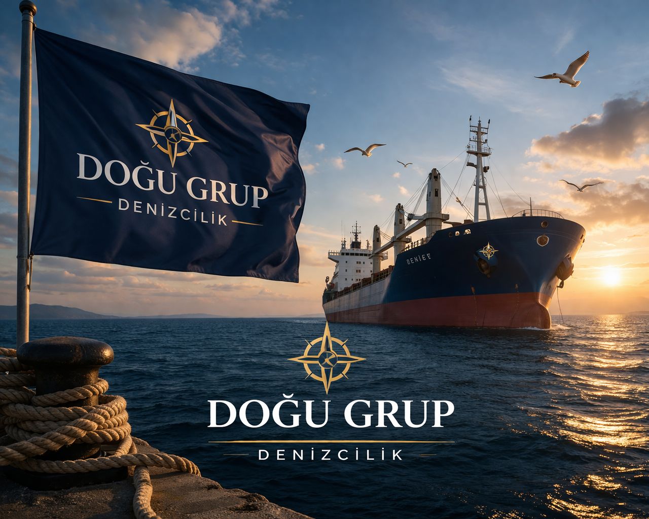Doğu Grup Denizcilik Logo